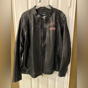 Harley Davidson Leather Jacket Size 3XL